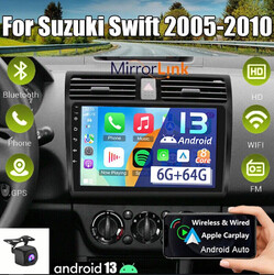 Für SUZUKI SWIFT III 2005-2010 6+64G Android 13 Apple Carplay Autoradio GPS NAVI