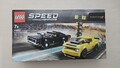 LEGO Speed Champions 75893 2018 Dodge Challenger SRT Demon & 1970 Charger R/T
