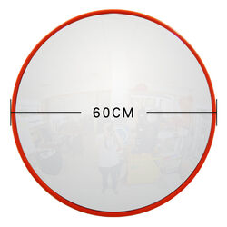 Gebogene Konvex Weitwinkel Straßen Spiegel Konvexspiegel Verkehrsspiegel 60-30cm