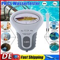Digital Wasser Tester PH Wert Prüfer Chlor Messgerät Messer Water Aquarium Pool