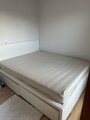 Ikea Bett 200 x 180 mit 2 Schubladen und Kommode