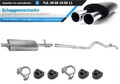 VW LT 2.5 2.8 TDI (96-06) LWB 3550mm Zentraler Schalldämpfer Mit Endrohr