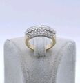 Ring Gold 585er mit Brillanten, 14 Karat Goldring Damenring mit Diamanten 