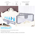 Kinderbettgitter Bettgitter Rausfallschutz Baby Fall Bettschutz 147*100CM