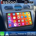 DAB+ Carplay 4+64G Android 15 Autoradio GPS WiFi BT Für Seat Altea 2004-2015 KAM