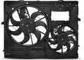 1x Doppel Kühlerlüfter Lüfter Motorkühlung für Audi Q7 Van 4LB VW Touareg 7L6/7