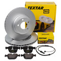 TEXTAR Bremsscheiben 345mm Beläge Sensor für BMW X5 E70 F15 X6 E71/72 F16 hinten