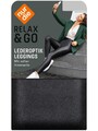 Nur Die Leggings Stretch In Leder-Optik Relax & Go Kunstleder Hose Gl�nzend