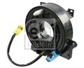 FEBI BILSTEIN Wickelfeder Airbag febi Plus 183781 Kunststoff für NISSAN QASHQAI