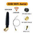 RP-SMA IPEX WiFi Antenne 3dbi 5cm 1x WLAN Antenne Für WiFi Pigtail Router PC