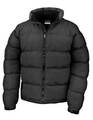 Winterjacke Jacke Herren Winter Steppjacke warme Outdoor Übergangsjacke Schwarz