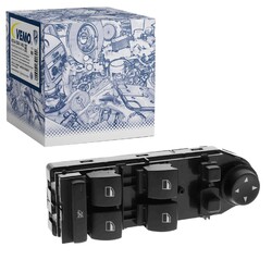 VEMO FENSTERHEBER-SCHALTER SCHWARZ FAHRERSEITIG passend für BMW X3 | V20-73-0244