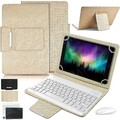 QWERTZ Bluetooth Tastatur Maus Hülle Für Samsung Galaxy Tab A9+ A8 A7 S9FE S8 S7