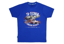 TA TECHNIX T-SHIRT DESIGNED BY SOURKRAUTS GROßER FRONTDRUCK KLEINER BACKPRINT
