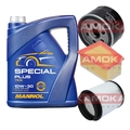 KAMOKA Inspektionspaket MANNOL Special Plus 10W-30 5L für Nissan Kubistar
