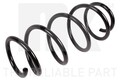 1x NK Fahrwerksfeder 5325108 für FIESTA FORD CB1 CCN 6 EcoBoost TDCi
