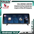 12,3" 8-Kern 8+128GB CarPlay Android 14 Autoradio GPS Navi BMW X5 E70 X6 E71 CCC