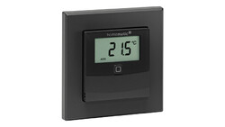 Homematic IP Wired Smart Home Temperatur- und Luftfeuchtigkeitssensor mit Displa