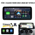 KAM+ Wireless CarPlay NTG 5.0 Autoradio für Mercedes C/GLC/V/X-Klasse W205 X253