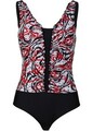 Shape Badeanzug mittlere Formkraft Gr. 44 Schwarz Weiss Rot Damen Bademode Neu