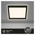BRILONER Deckenleuchte LED 18W backlight Effekt Schwarz Deckenlampe