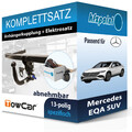 Für Mercedes EQA SUV 21- TOWCAR Anhängerkupplung abnehmbar + 13polig E-Satz neu