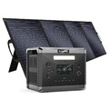 SolarPlay 2160Wh Solargenerator Tragbare Powerstation mit 200W Solar Panel