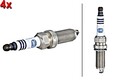 HELLA 4x Zündkerzen Für AUDI A1 SEAT Alhambra SKODA Fabia II VW 05-18 101905626