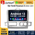 2+64GB Android 13 Autoradio Für Ford Focus MK2 MK II 2004-2011 GPS Navi Car-Play