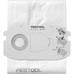 Festool Staubsaugerbeutel FIS-CT Midi Staubsauger Staubbeutel Inhalt 5 Stück
