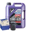 Motoröl 5W40 LIQUI MOLY Synthoil High Tech 5L+MAHLE Ölfilter