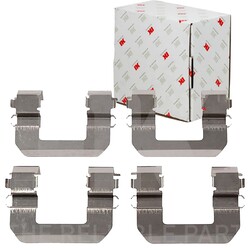 NK ZUBEHÖR MONTAGE-SATZ BREMSBELÄGE VORDERACHSE PASSEND FÜR HYUNDAI COUPE