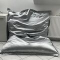 Sitzsack Smoothy Outdoor Silber-grau 180x140cm