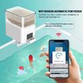 Automatischer WiFi Smart Fischfutterautomat für Aquarium Timing Fischabgabe Futter B5H3