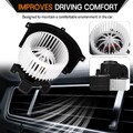 Gebläsemotor 7L0820021L fit Porsche Cayenne Audi Q7 4L VW Amarok Touareg