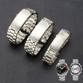 Herren Deluxe Massiv Edelstahl Uhrenarmband Armband Metall 18/20/22 mm für...
