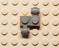 LEGO  Ösenhalter  1x1  4081  2 Stück grau