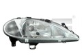 TYC Scheinwerfer für Renault Megane I Cabrio Limo 1999-2003 Links 20-5970-05-2
