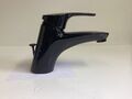 Waschtischarmatur Hansa Mix Schwarz, Wasserhahn, Ablaufgarnitur, 01092283
