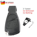 3Tasten Auto Schlüssel Gehäuse für Mercedes Benz W168 W202 W203 W208 W210 W211