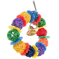  Vogel-Kauspielzeug, Papageien-Rattan-Beißspielzeug, Vogelkäfig-Spielzeug,