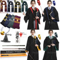 Harry Potter Kostüm Robe Mantel Umhang Krawatte Gryffindor Slytherin Karneval