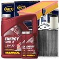 FILTERSET INSPEKTIONSPAKET+MANNOL 5W30 ÖL 2.0 TDI für VW T6 TRANSPORTER MULTIVAN