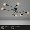 Deckenleuchte 6-flammig Deckenlampe Retro vintage E27 max. 60 Watt NEU R2492