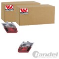 2x VAN WEZEL RÜCKLEUCHTEN SET LINKS+RECHTS INNERER TEIL passend für BMW 3