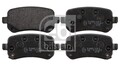 FEBI BILSTEIN 116060 Bremsbelagsatz, Scheibenbremse für CHRYSLER,DODGE,FIAT