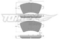 TOMEX Brakes Bremsbelagsatz Scheibenbremse TX 15-19 für EY SX4 FIAT GY SUZUKI RW