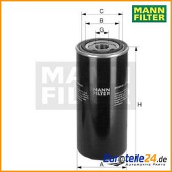 Ölfilter MANN-FILTER WD940