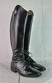 Cavallo Reitstiefel Reiter Jump Stiefel Schnürstiefel Leder Schwarz Gr. 38 UK 5