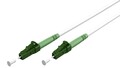 3x Glasfaserkabel (FTTH), Singlemode (OS2) White, (Simplex), 10 m; LC-APC (8°) S